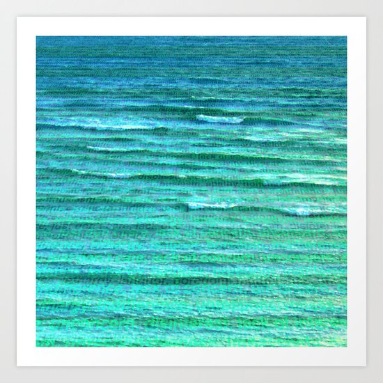 Sea of Indifference Art Print
