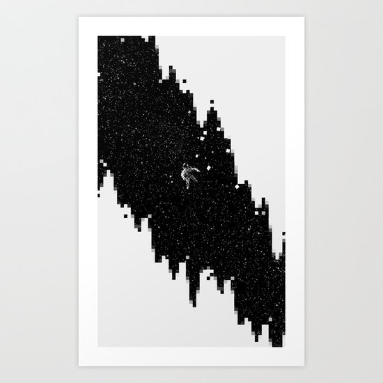 Pixelhole Art Print