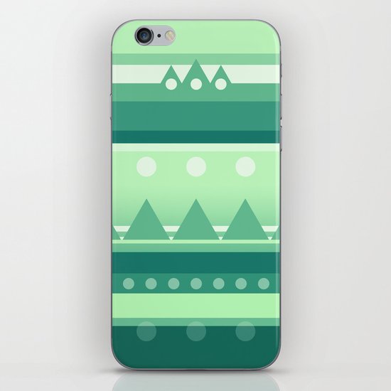 Calm & Green iPhone & iPod Skin