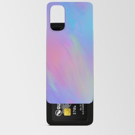 Neon Flow Nebula #3 Android Card Case