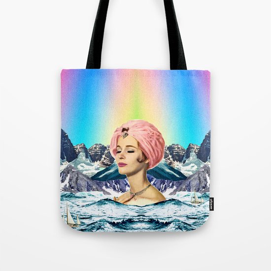 calm bath Tote Bag