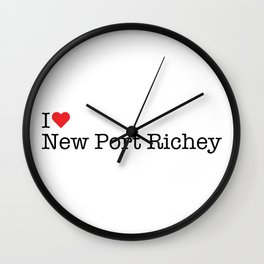 I Heart New Port Richey, FL Wall Clock