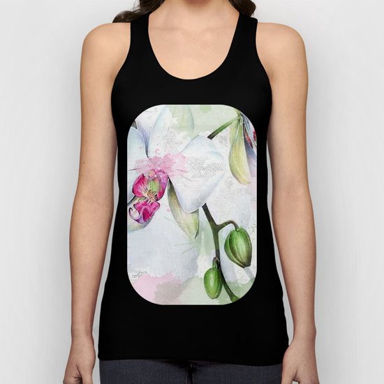 Orchids 04 Unisex Tank Top