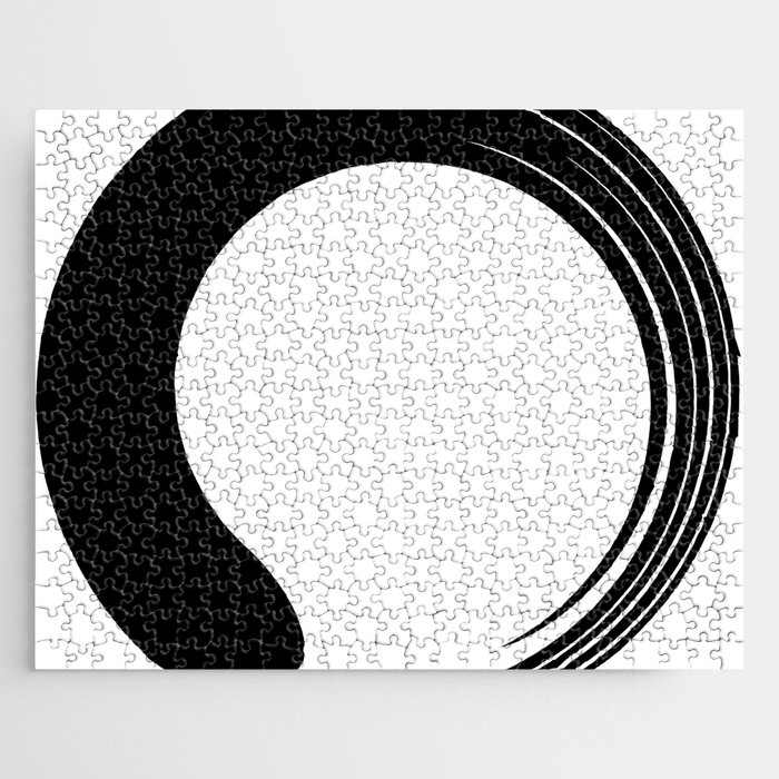 Enso Symbol Zen Buddhism Jigsaw Puzzle