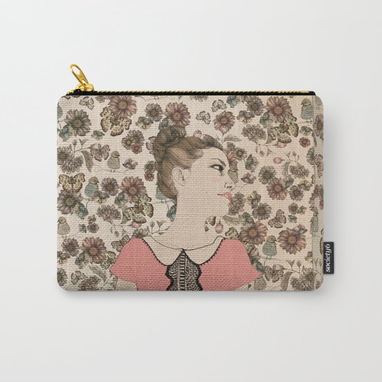 Vintage Girl Carry-All Pouch