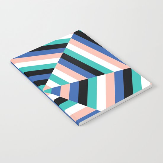 Heptagon Quilt 3 Notebook