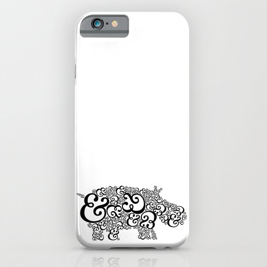 Ampersand Hippo iPhone & iPod Case