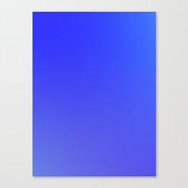 90 Blue Gradient 220506 Aura Ombre Valourine Digital Minimalist Art Canvas Print