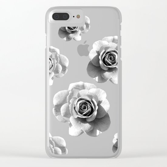 Flowers Clear iPhone Case