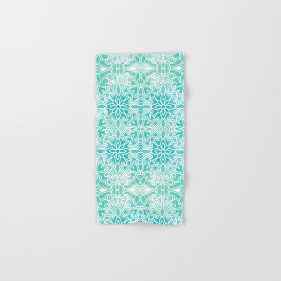 Water Mandala Hand & Bath Towel