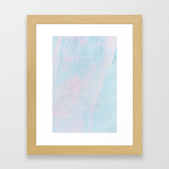Cotton Candy Painting Framed Art Print