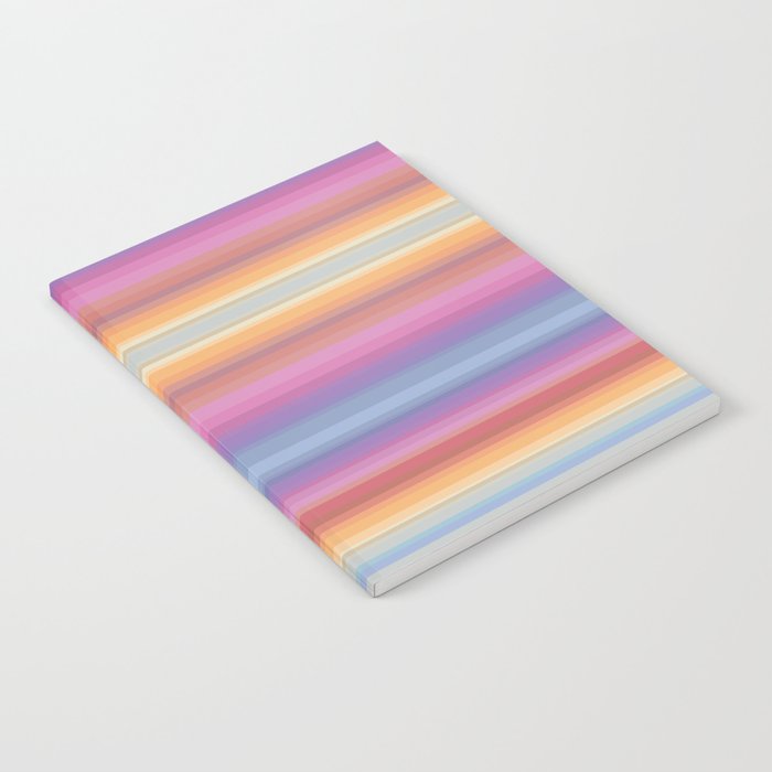 sun down stripe Notebook