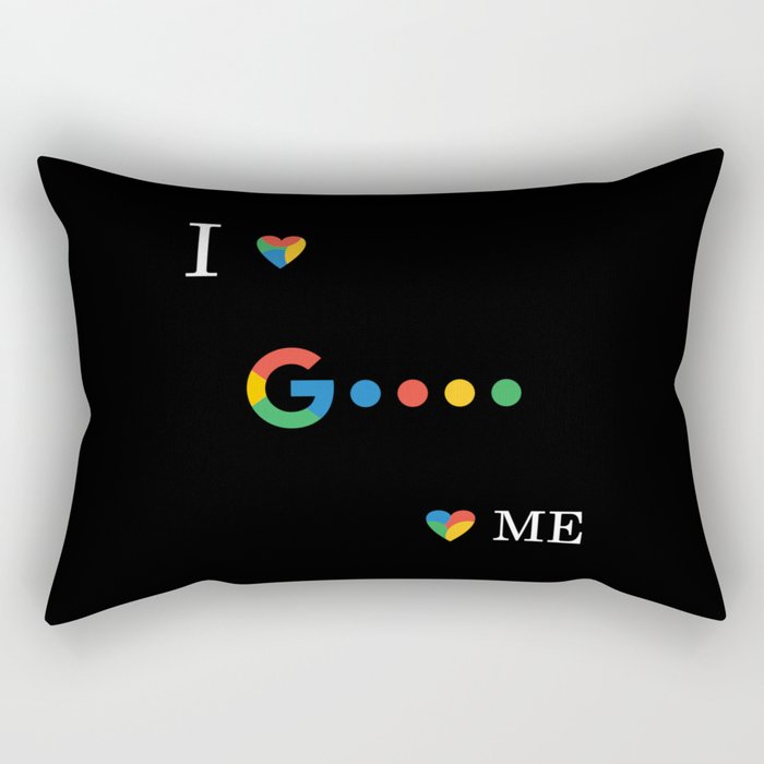 Love Google Culture Items Rectangular Pillow