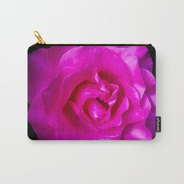 Electric magenta rose flower Carry-All Pouch