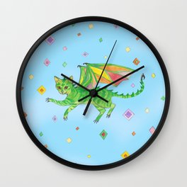 Dragoncat Wall Clock