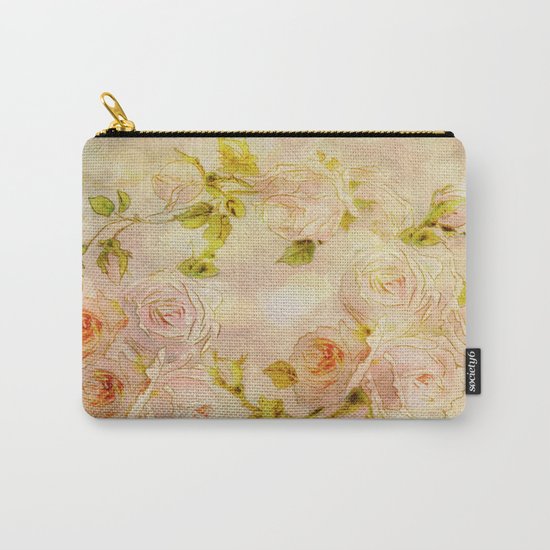 Pink Rose Fantasy Carry-All Pouch