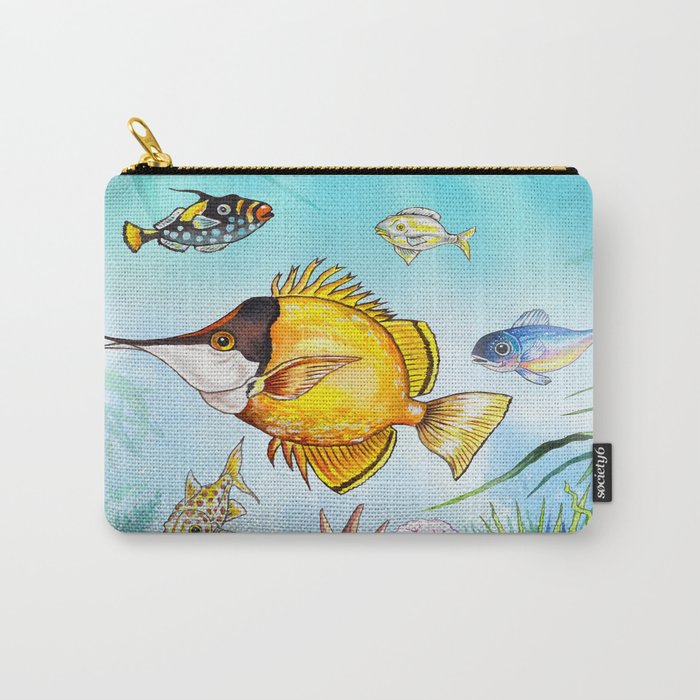 Coral Reef Carry-All Pouch