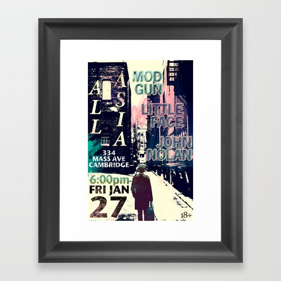1.27.12 All Asia Framed Art Print
