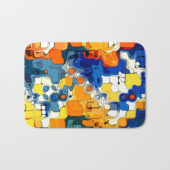 Creative Colors Design Bath Mat