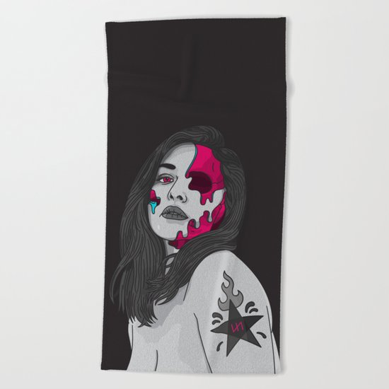 Nocturnas Beach Towel