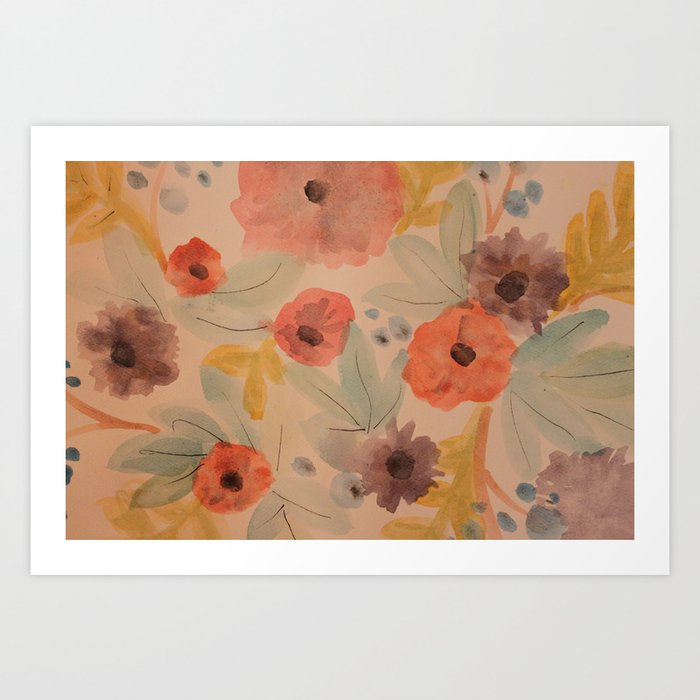 floral Art Print