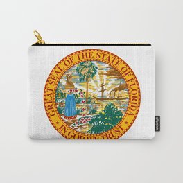 Florida State Seal Carry-All Pouch
