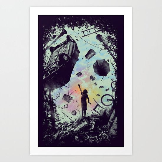 Gravity Play Art Print