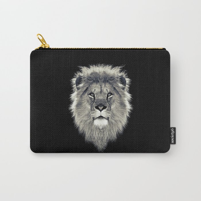 Lion Portrait Carry-All Pouch