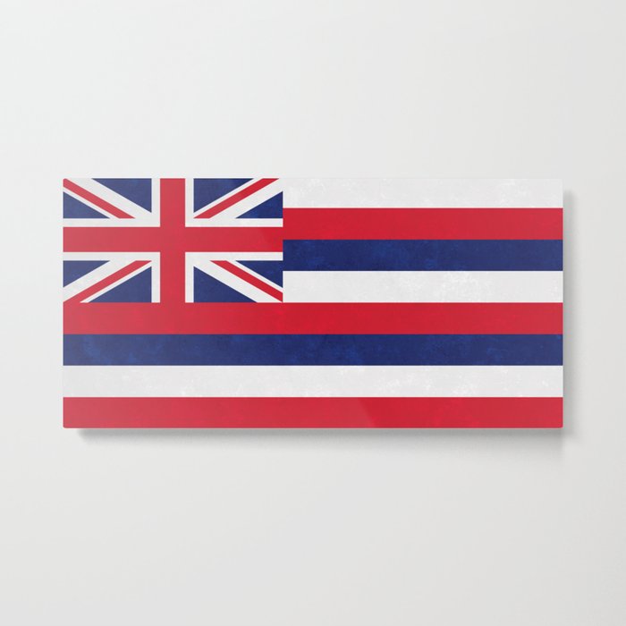 Flag of Hawaii Metal Print