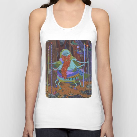 The Spider Wizard Unisex Tank Top