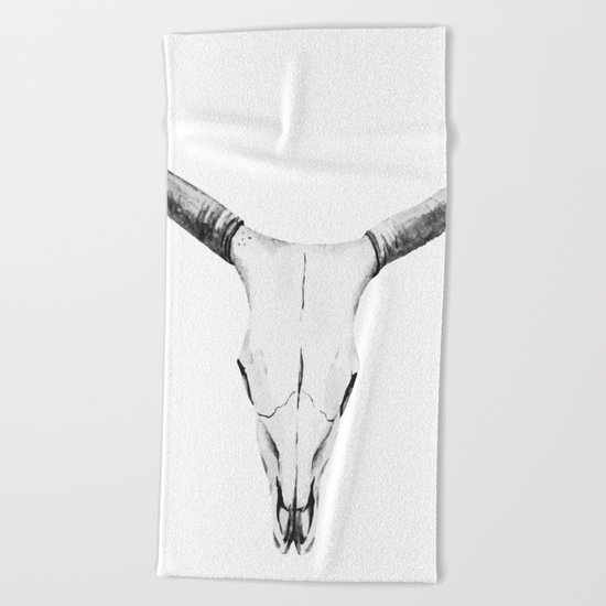 Animal Skull 06 Beach Towel