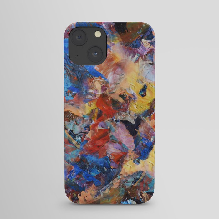 Dark Paint Splash iPhone Case