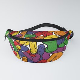 Schlong Song in Rainbow, All the Penis! Fanny Pack