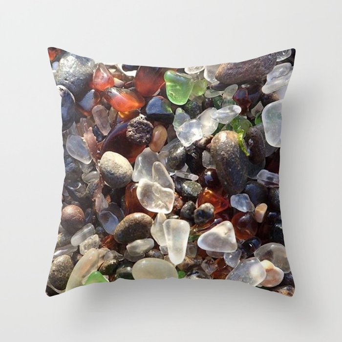 Glass beach California Deko-Kissen Glass beach California Deko-Kissen