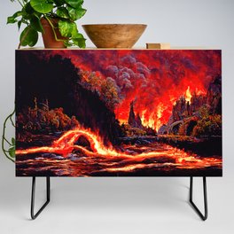 Hell on Earth Credenza