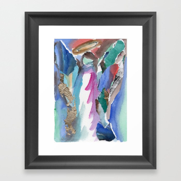 Hallelujah Angel Framed Art Print