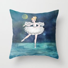 Ballerina Throw Pillow