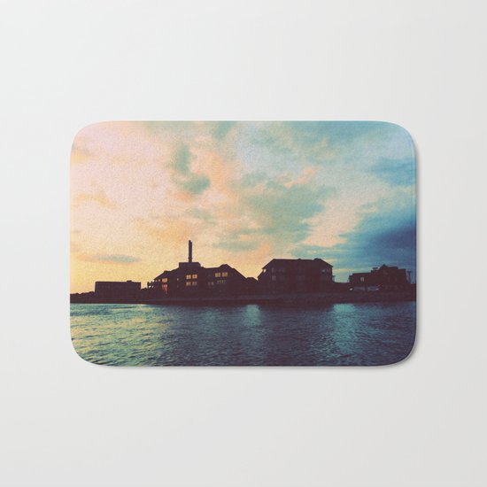 Sunset Off the wAter Bath Mat