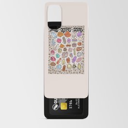 Crystals of the States Android Card Case