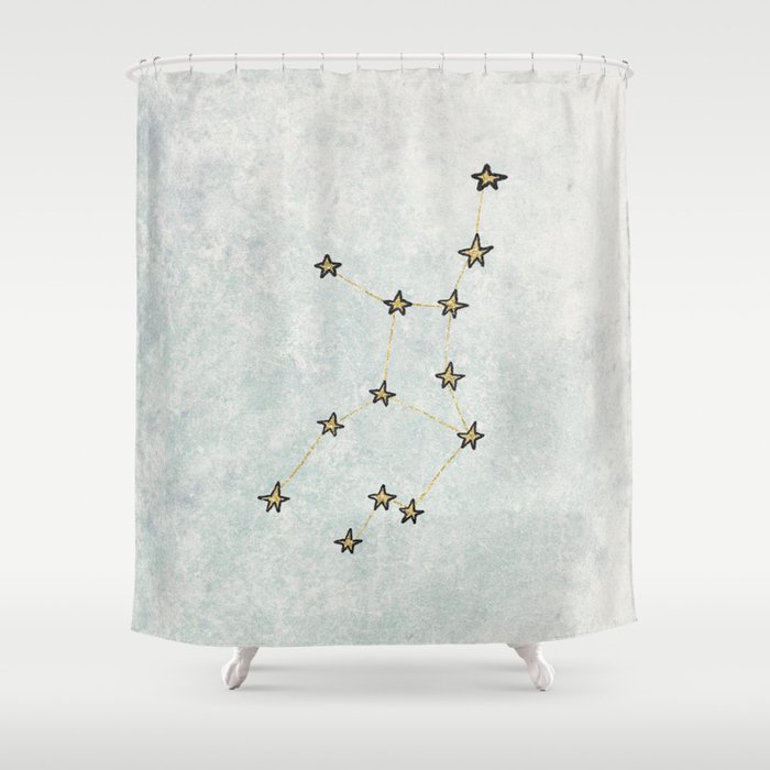 Virgo x Astrology x Zodiac Shower Curtain