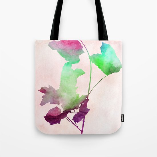maple 2 watercolor by Jacqueline Madonado & Garima Dhawan Tote Bag