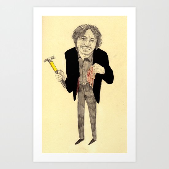 Oh Dae-su Art Print