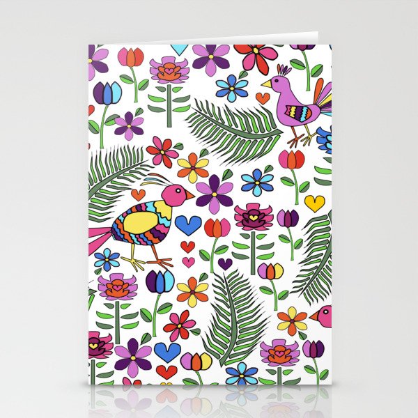 Otomi Floral Stationery Cards