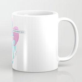Anchor Mermaid Coffee Mug | Pun, Nautical, Anchor, Mermaid, Digital, Drawing, Aqua, Wcs, Pink, Westcoastswing 