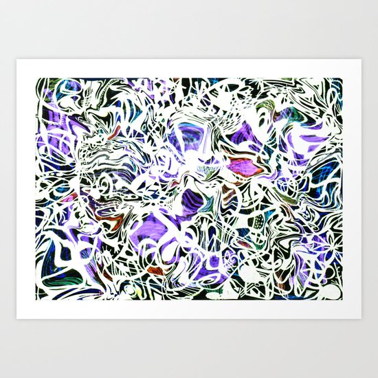 Purp Lives (OH. Oakland) Art Print