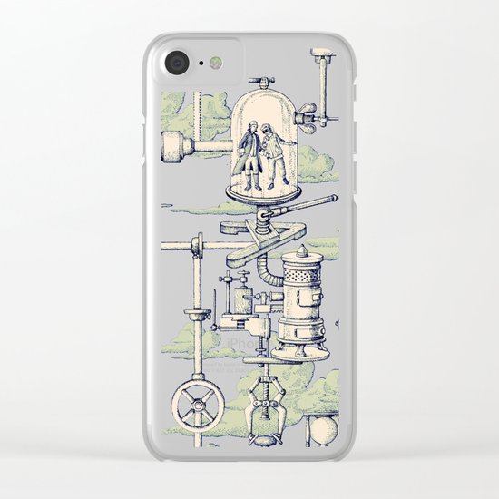 Apnea City Clear iPhone Case
