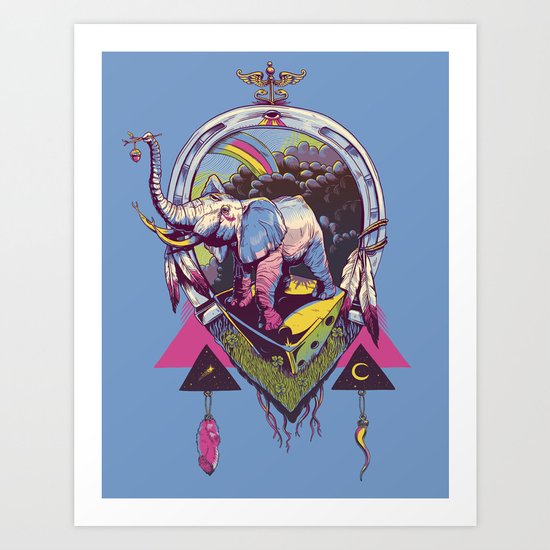bona fortuna Art Print