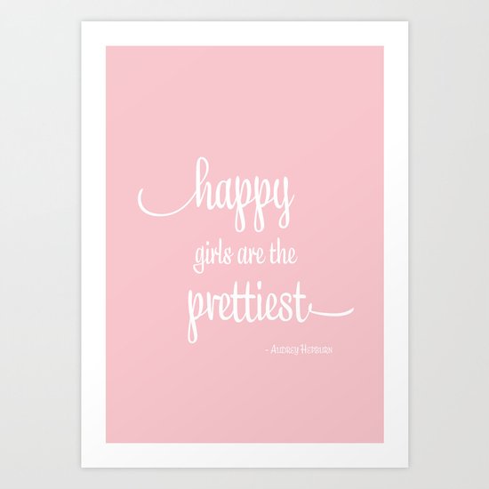 Happy Girls Art Print