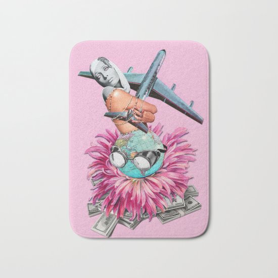 Globalization Bath Mat