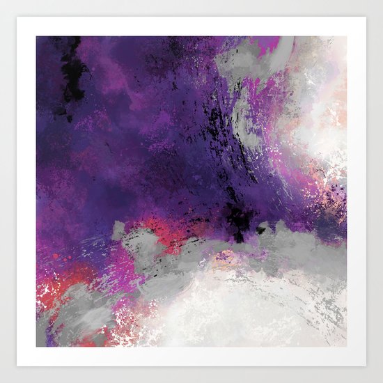 Purple Rain Art Print